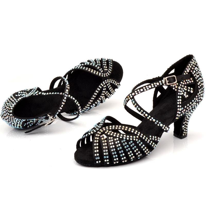 Made to order: Heels "Dimond"-- Black - Sydney Social Baila