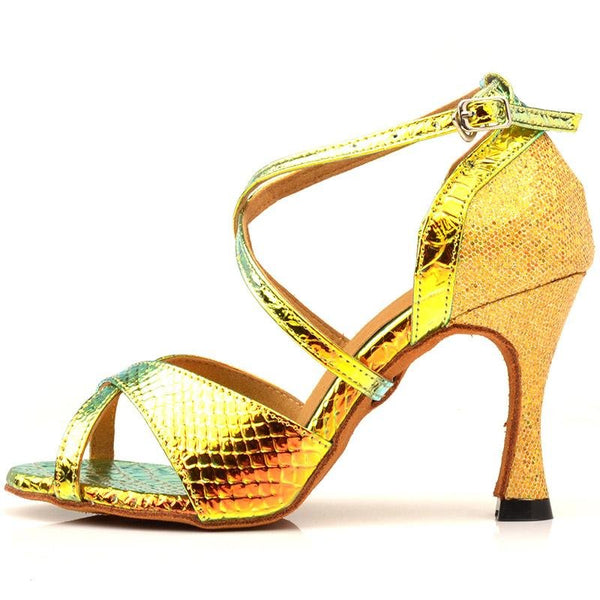 Made to order: Heels "Golden Snake" - Sydney Social Baila