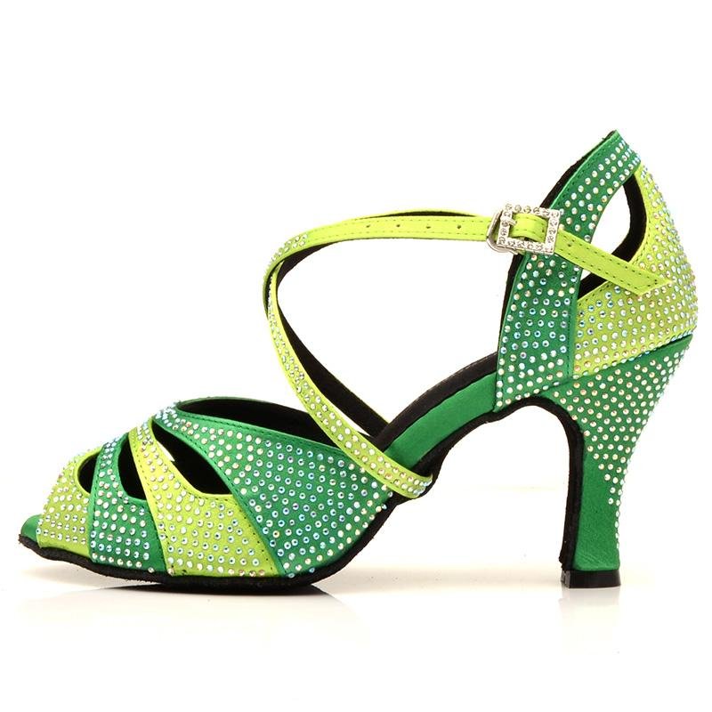 Made to order: Heels " Green Dimond" - Sydney Social Baila