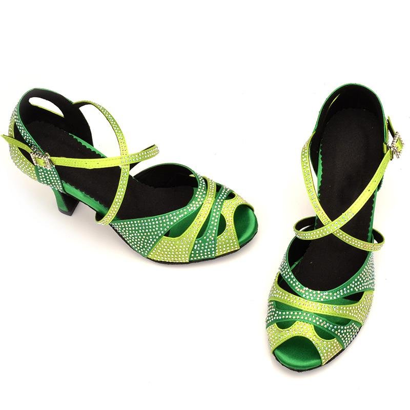 Made to order: Heels " Green Dimond" - Sydney Social Baila