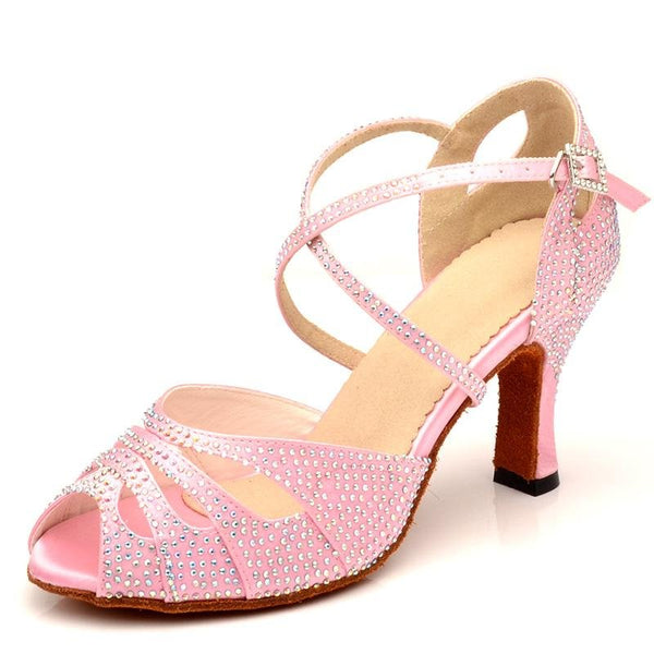 Made to order: Heels " Pink Dimond" - Sydney Social Baila
